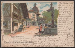 Chàlet d`Effretikon  An Village Suisse Paris Exposition 1900